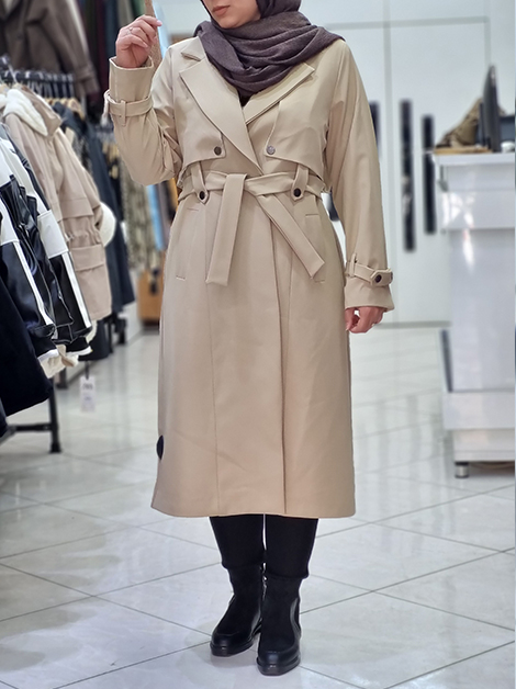 بارانی شنل داربلند کد1978