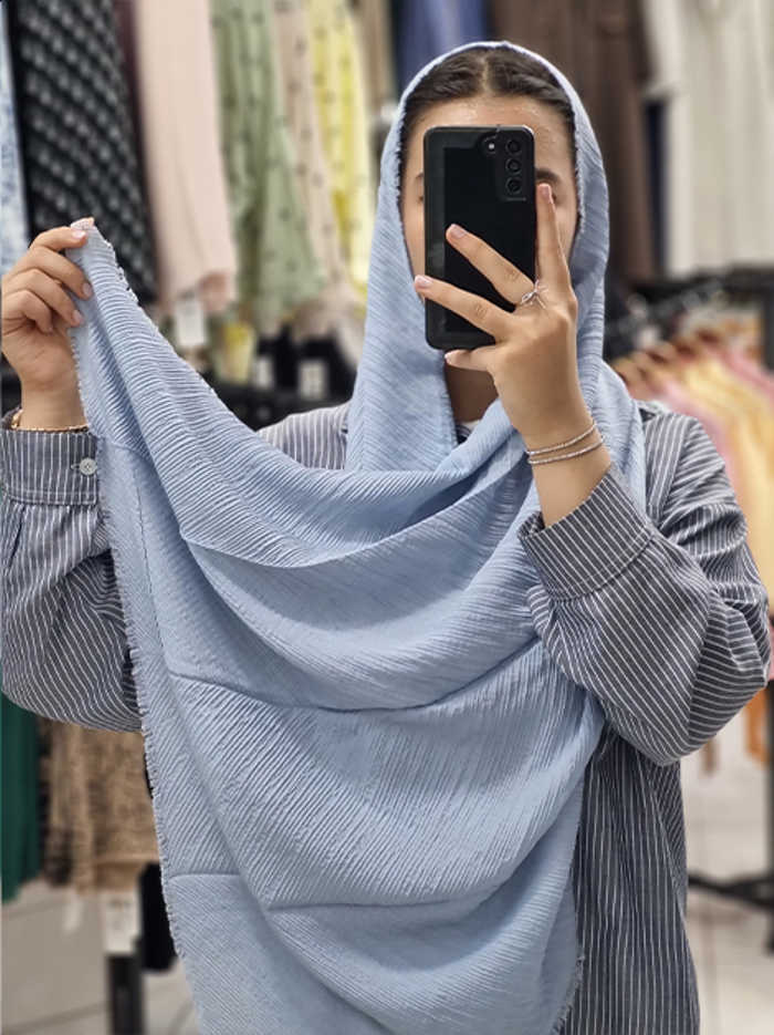 شال پلیسه دورریش کد207